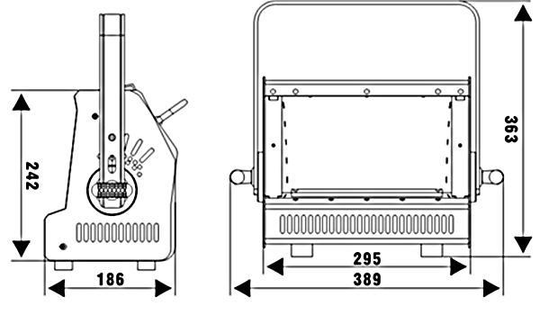 靜音全彩LED天幕燈